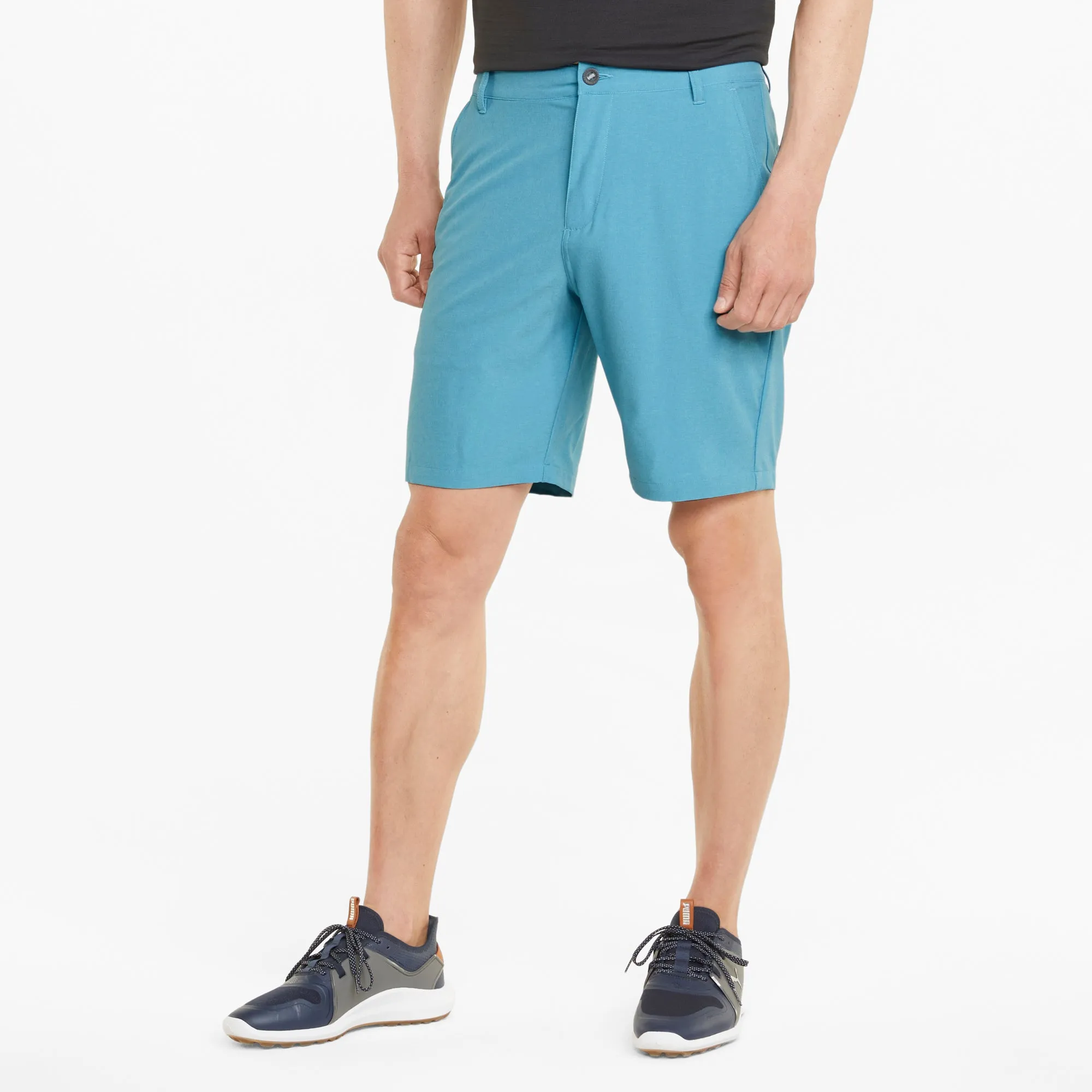 101 North 9" Golf Shorts | Dusty Aqua