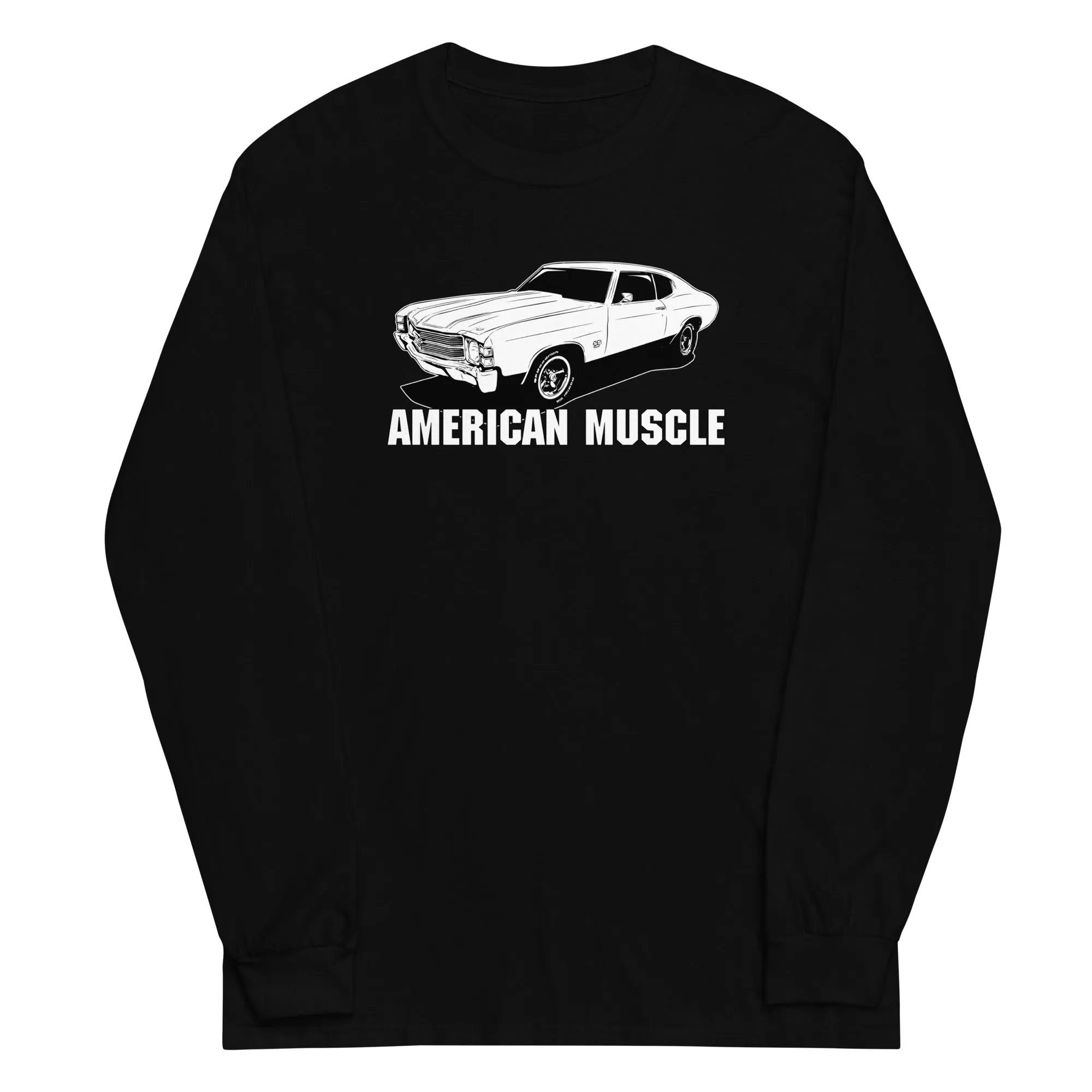 1971 Chevelle American Muscle Long Sleeve T-Shirt