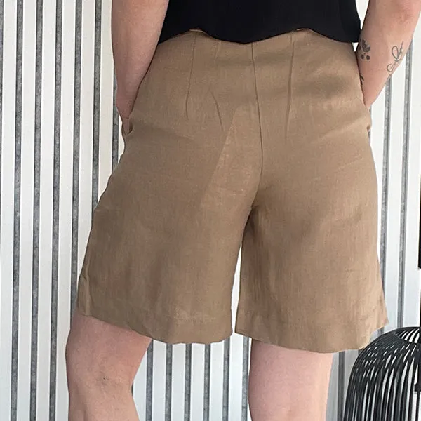 AGGEL Leinenshorts