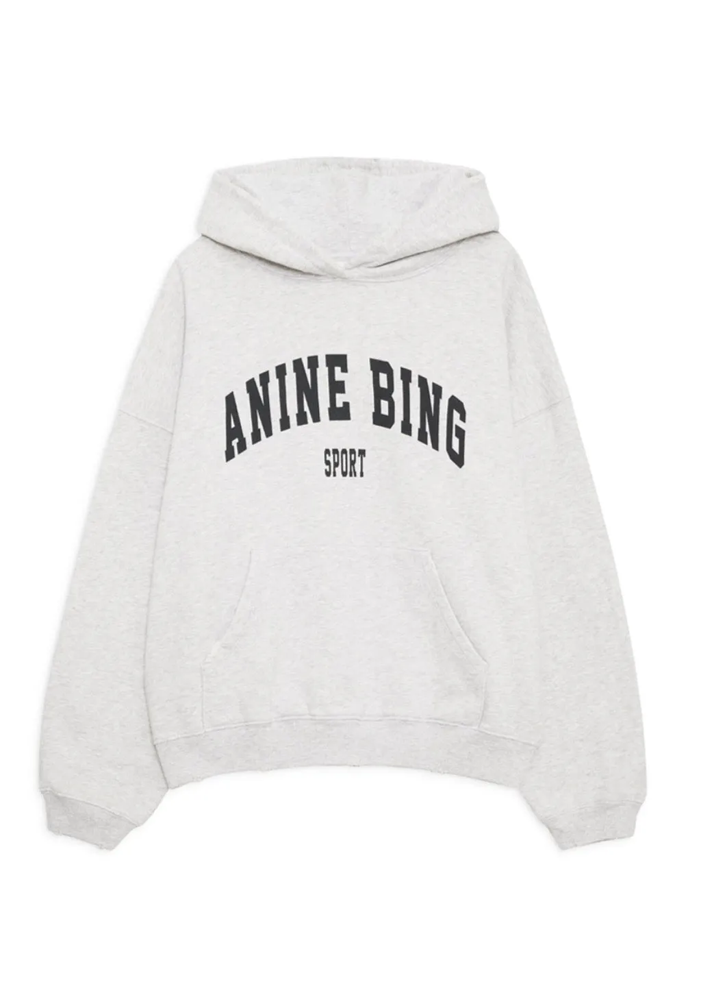 Anine Bing Harvey Sweatshirt in Heather Grey