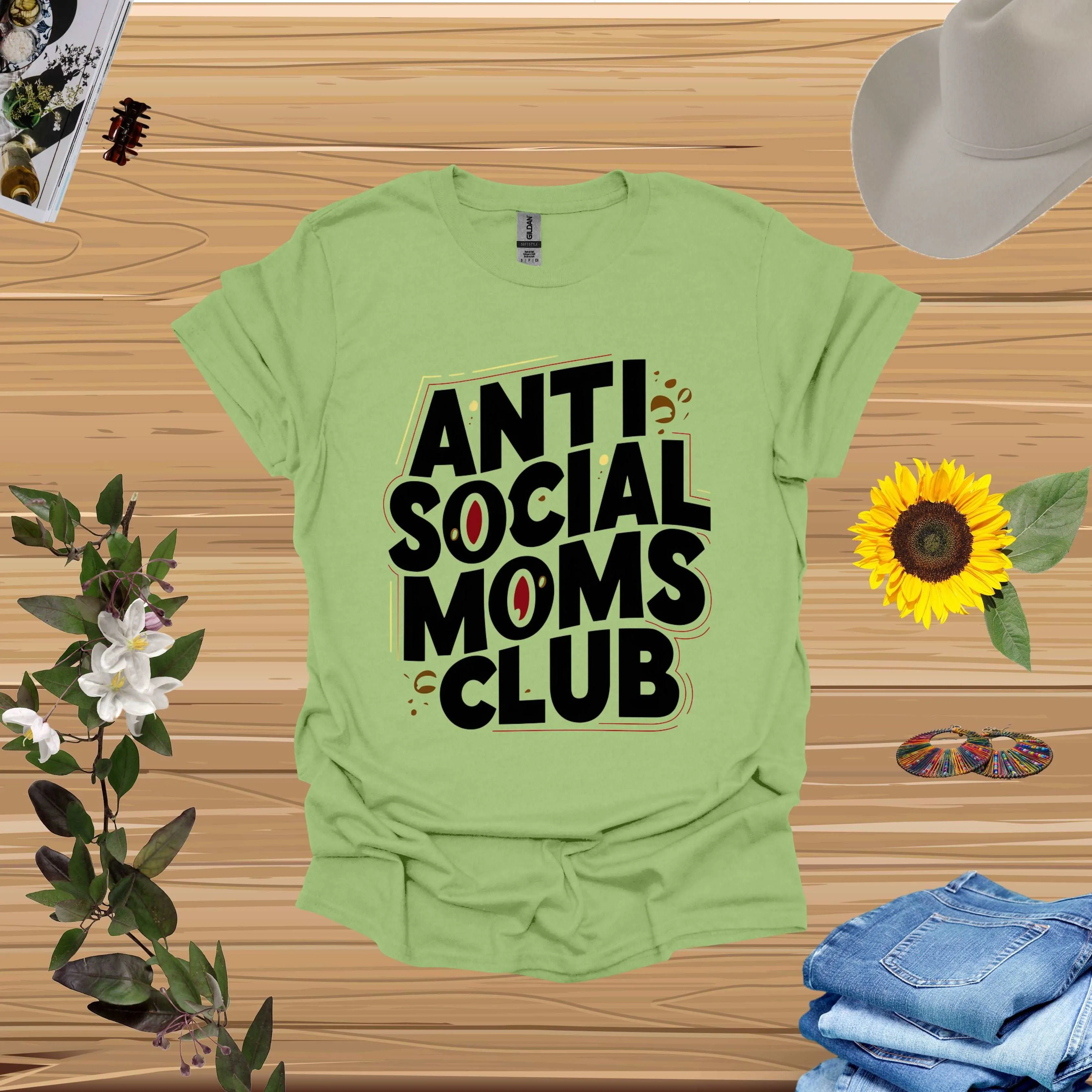 Anti Social Moms Club Shirt