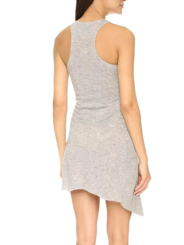 Asymmetric Sleeveless Side Split Dress