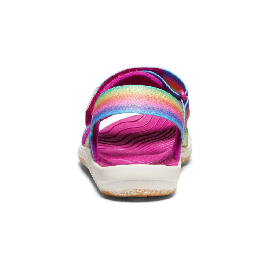 Big Kids' Elle Backstrap  |  Rainbow/Festival Fuchsia