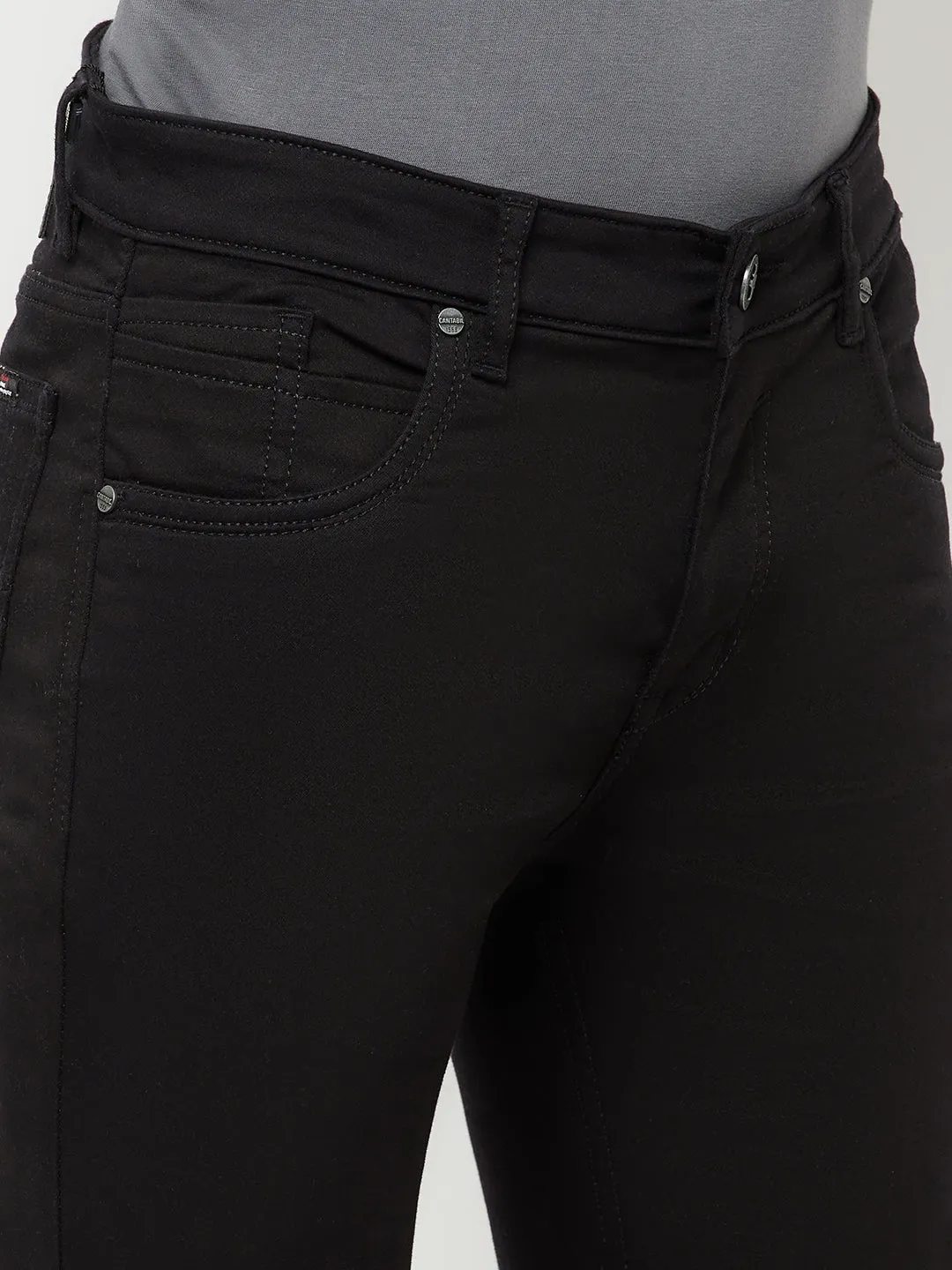 Cantabil Black Men's Jeans