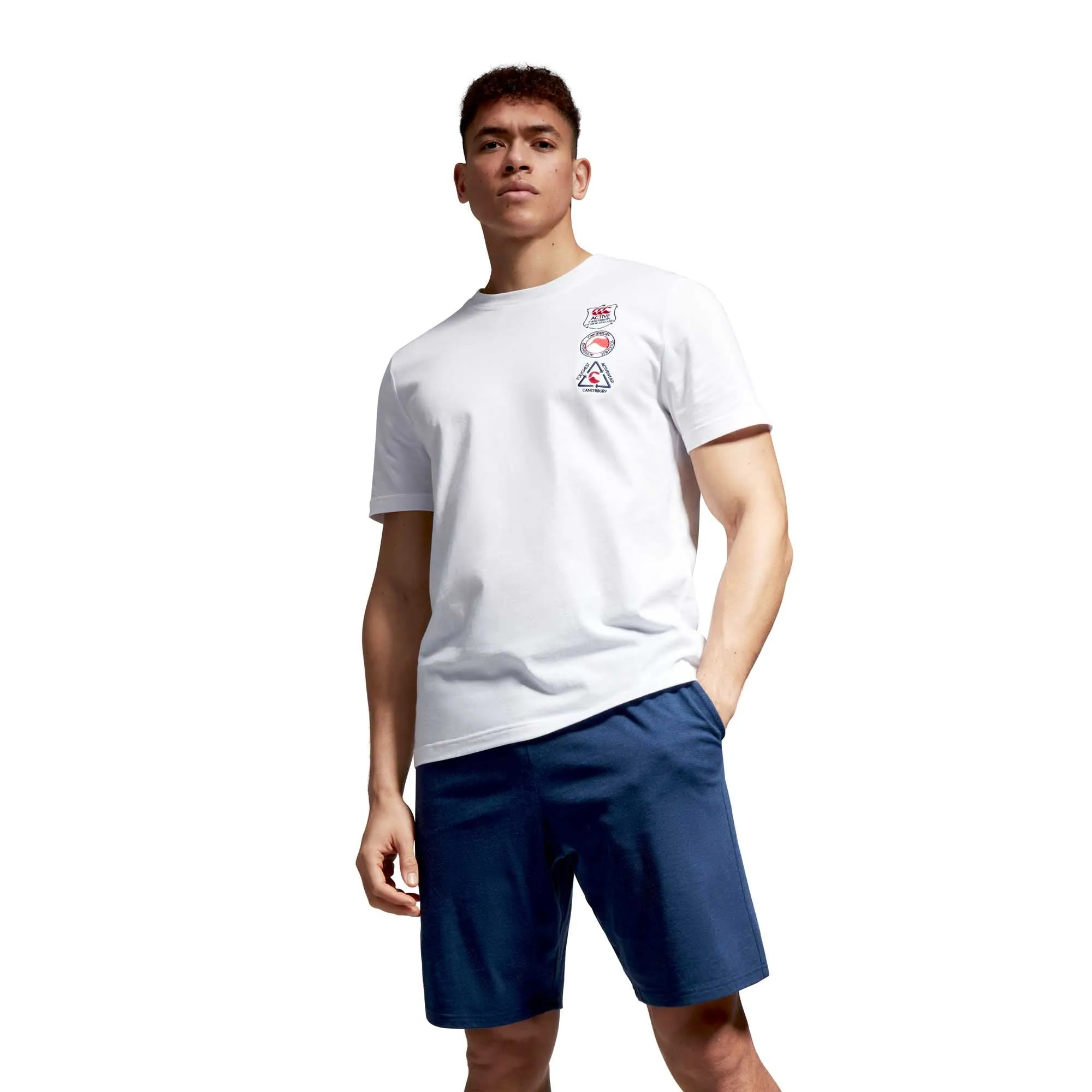 Canterbury Men's Active Cotton T-Shirt - White