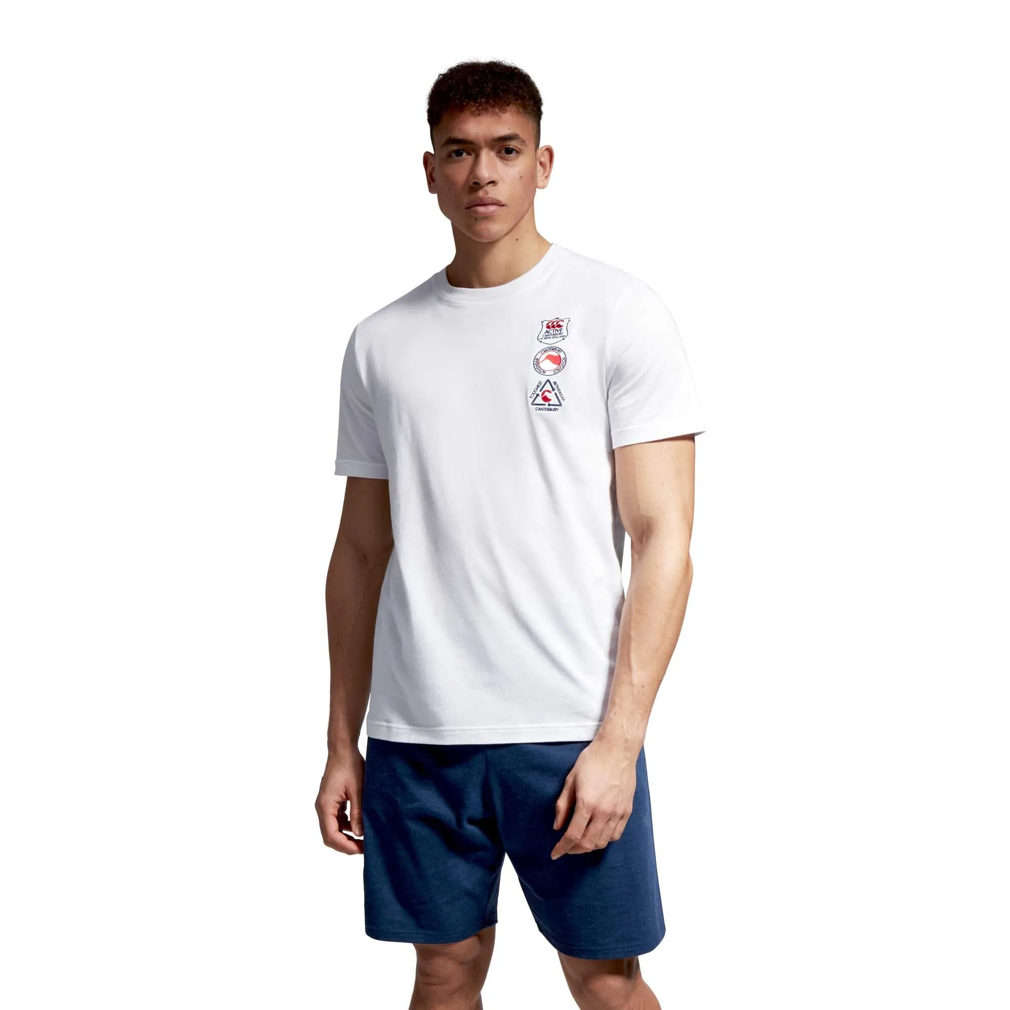 Canterbury Men's Active Cotton T-Shirt - White