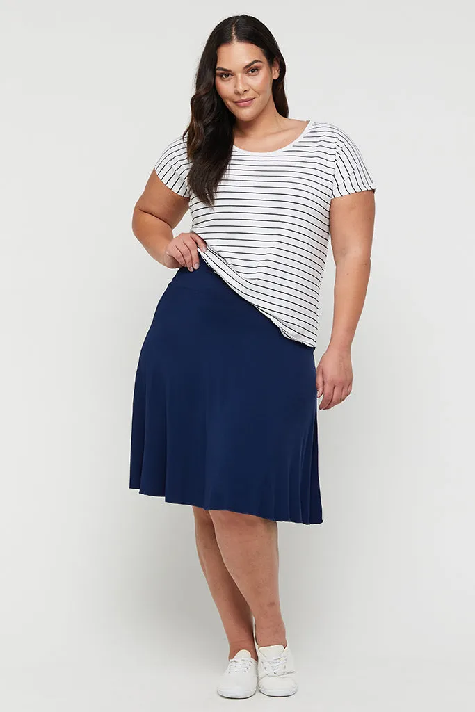 Cate Skirt - Navy