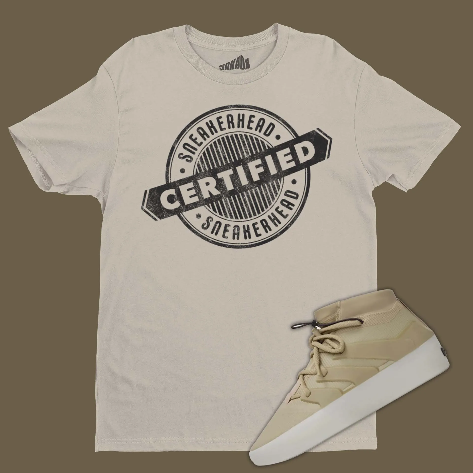 Certified Sneakerhead T-Shirt Matching Fear Of God Athletics x adidas Clay