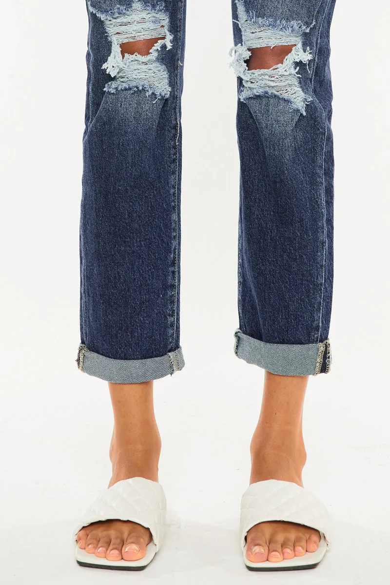 Chantal Ultra High Rise Mom Jeans