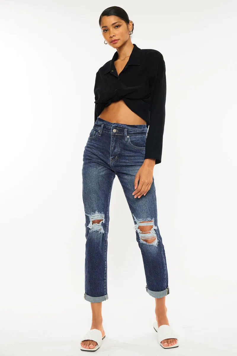 Chantal Ultra High Rise Mom Jeans