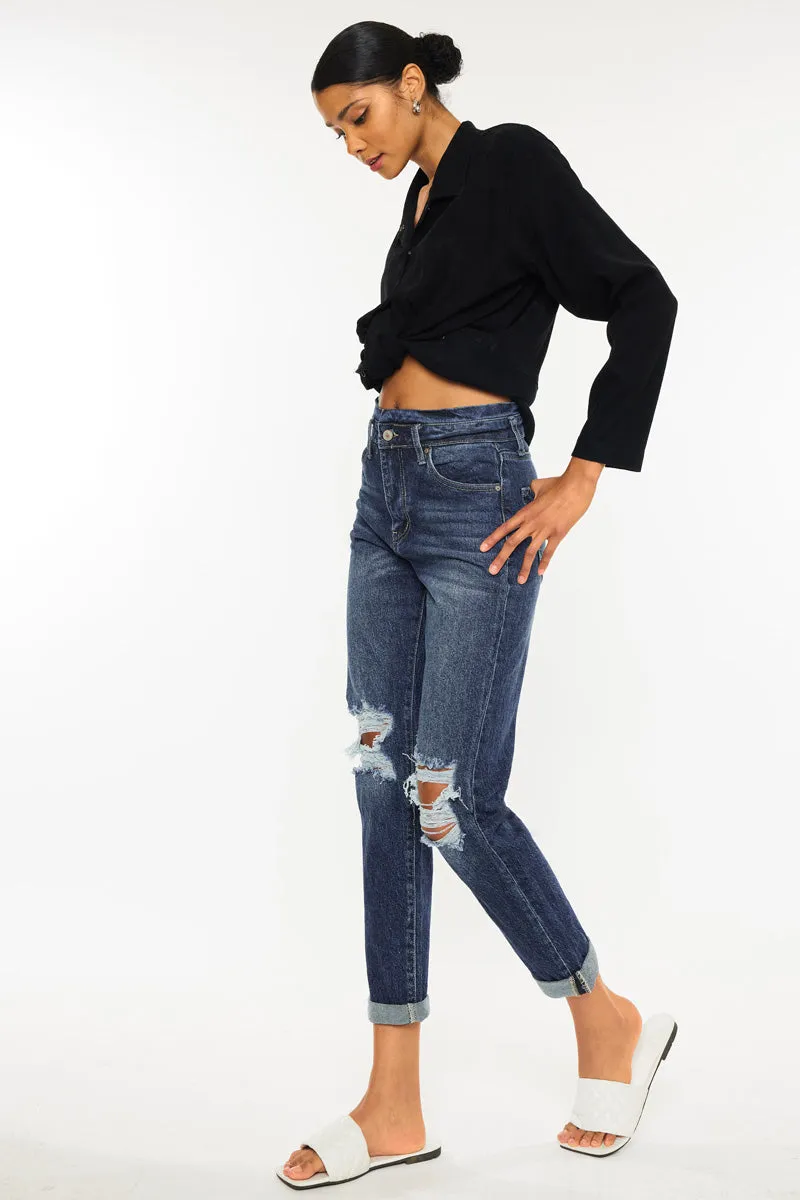 Chantal Ultra High Rise Mom Jeans