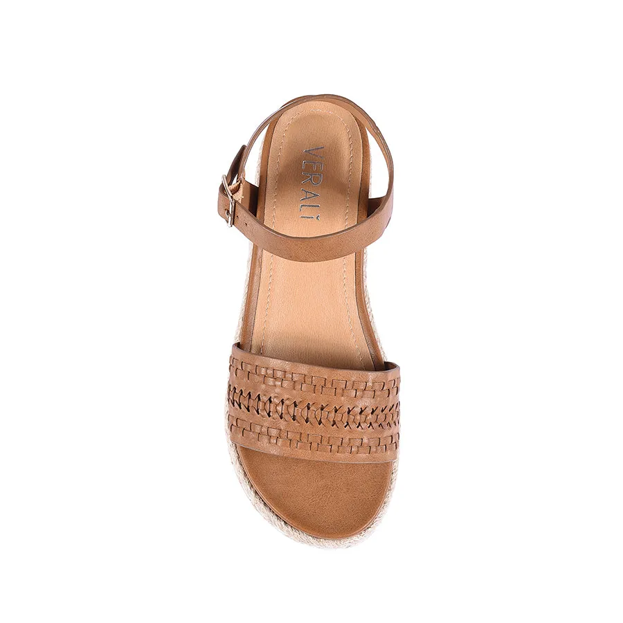 Disco Footbed Sandals - Tan