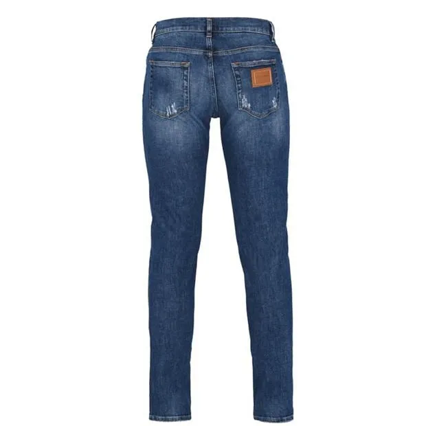 DOLCE & GABANNA Stretch Jeans Blue