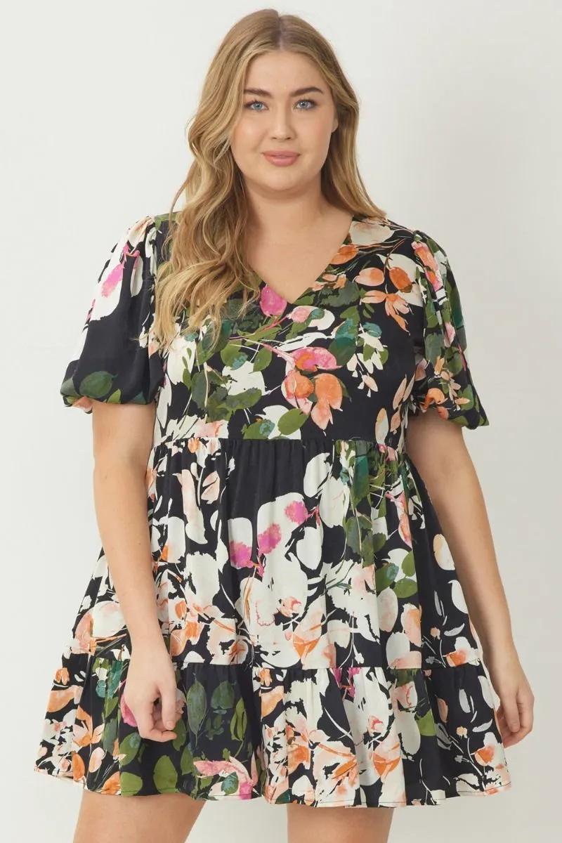 Entro Spring Fresh Floral Dress