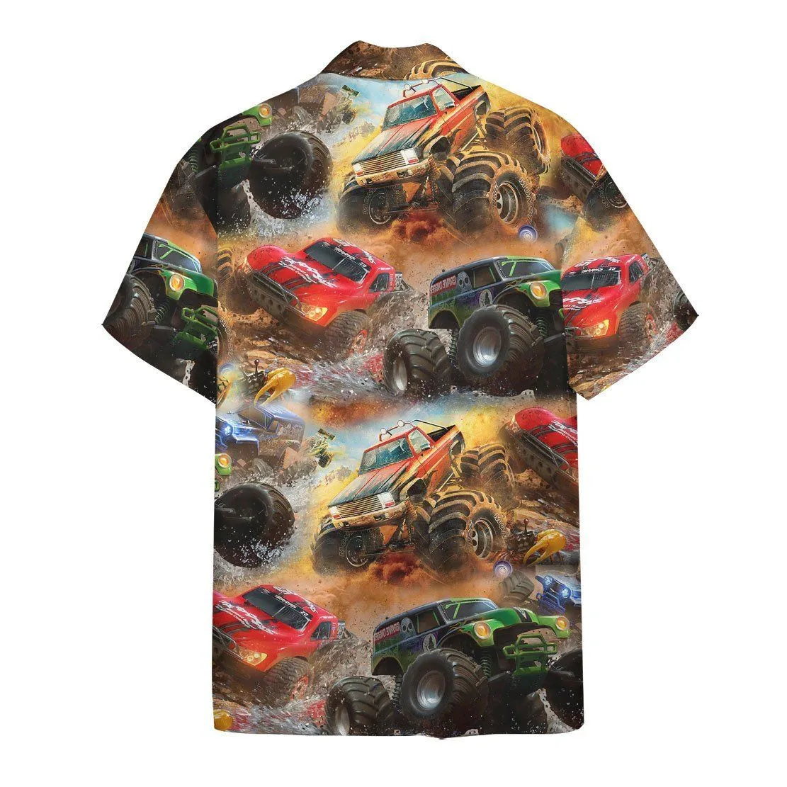 Gearhuman 3D Monster Truck Hawaii Shirt