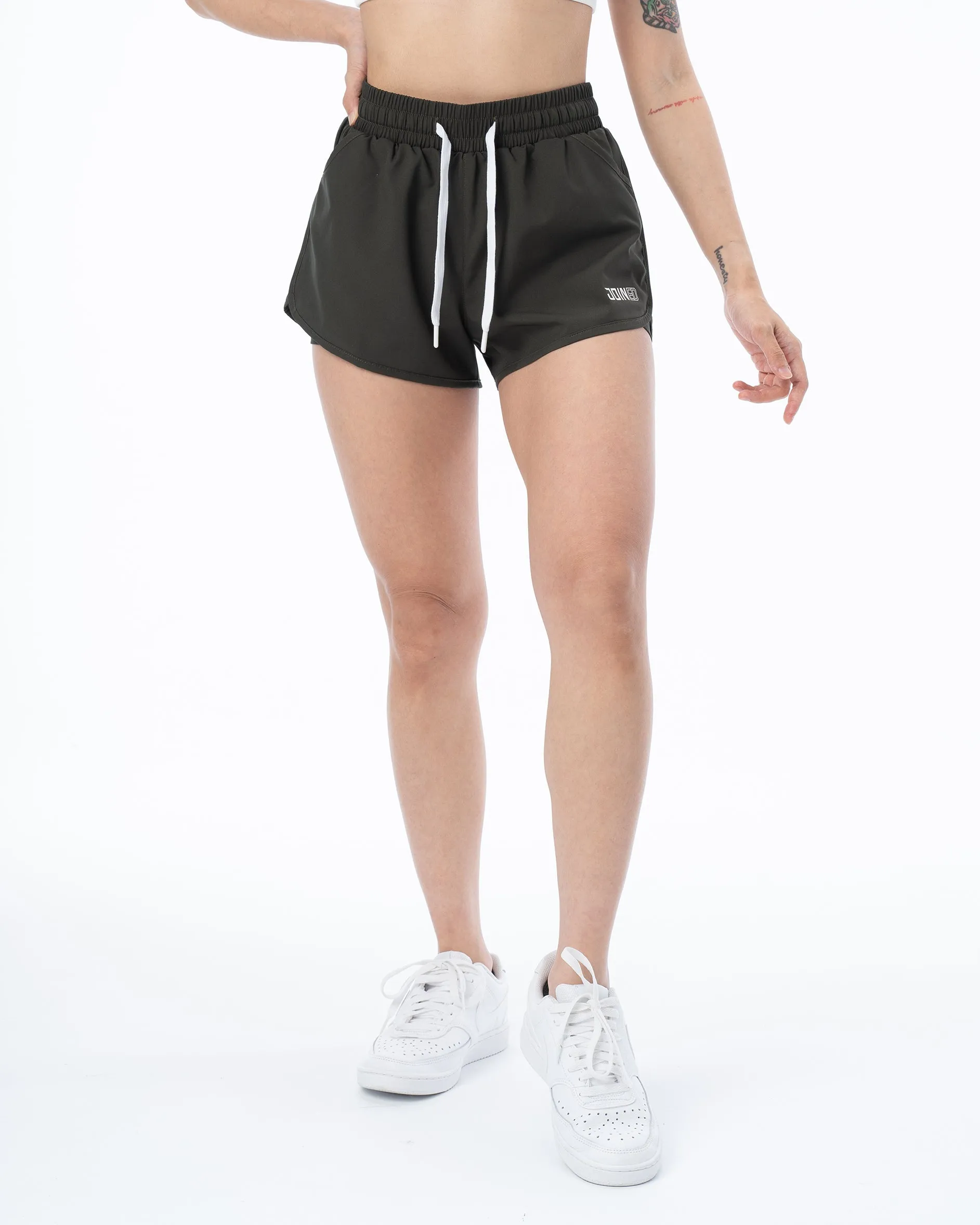 High-Waist Sporty Shorts