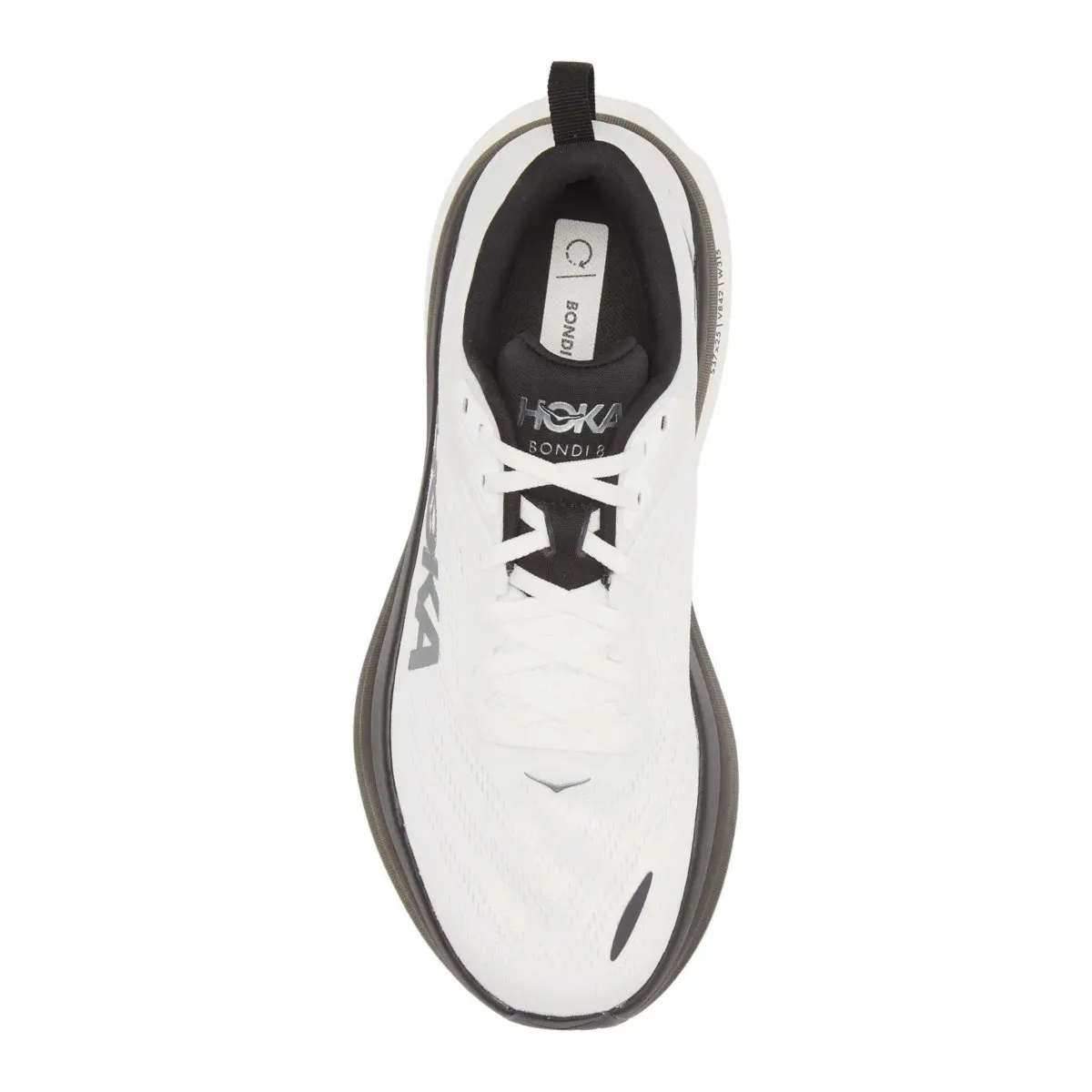 Hoka Men's Bondi 8 White/Black