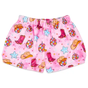 Iscream Disco Cowgirl Plush Shorts