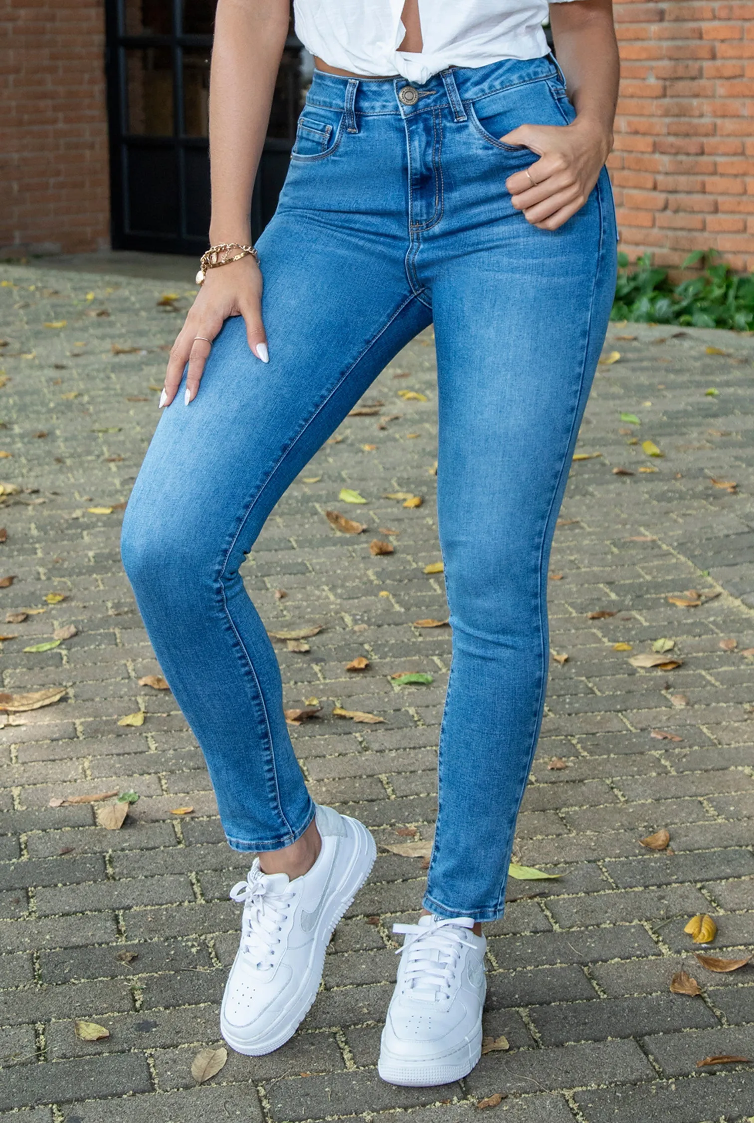 JEAN SKINNY DAMA AZUL CLARO RF 9724