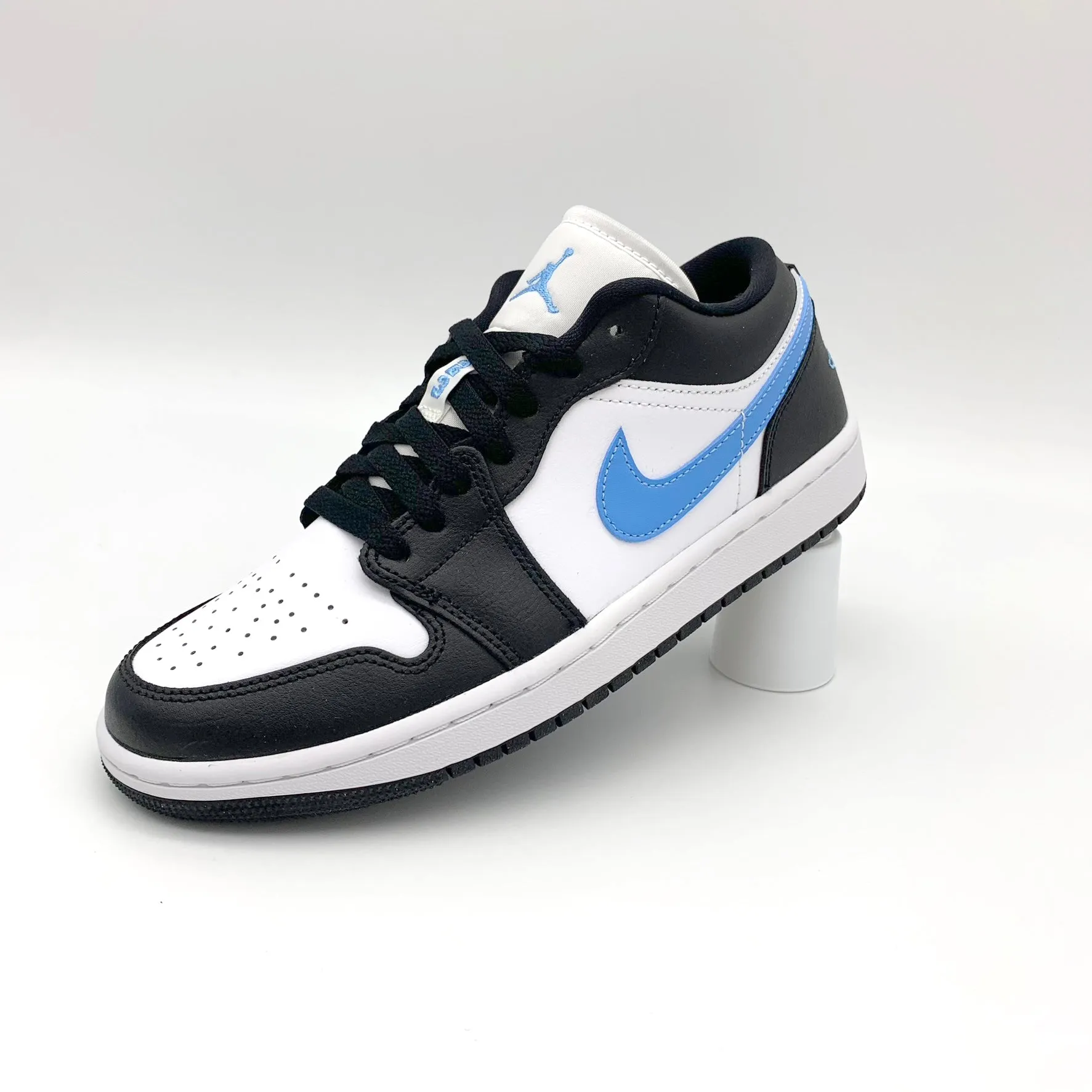 Jordan 1 Low Black University Blue White