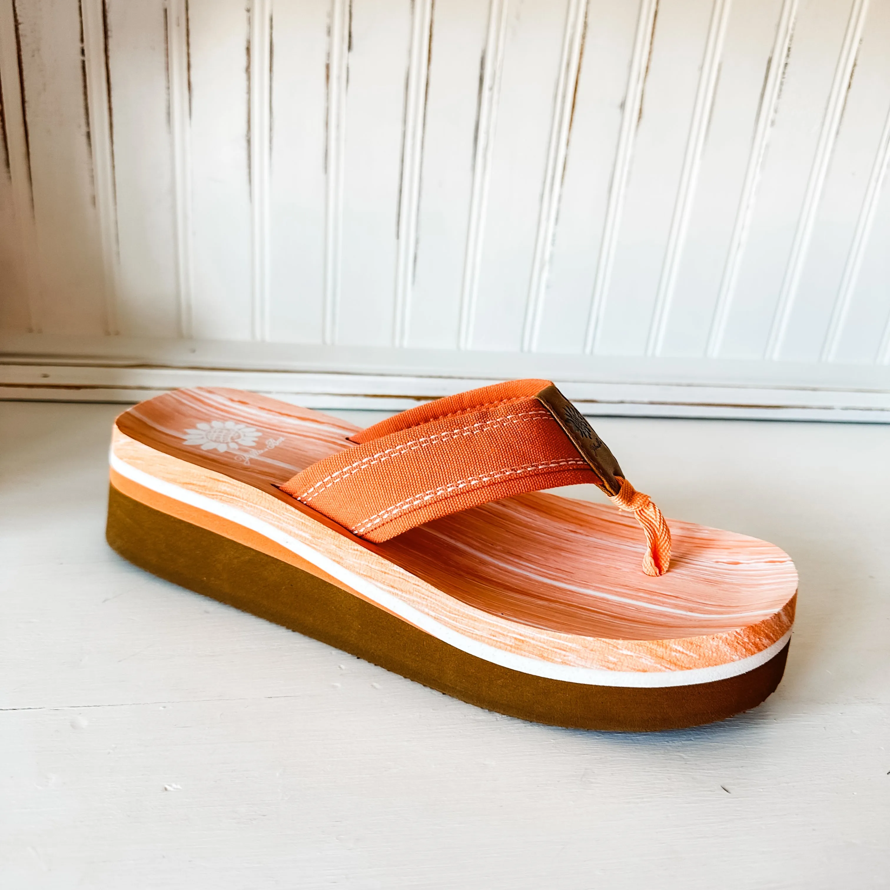 Kartini Platform Sandal - Coral