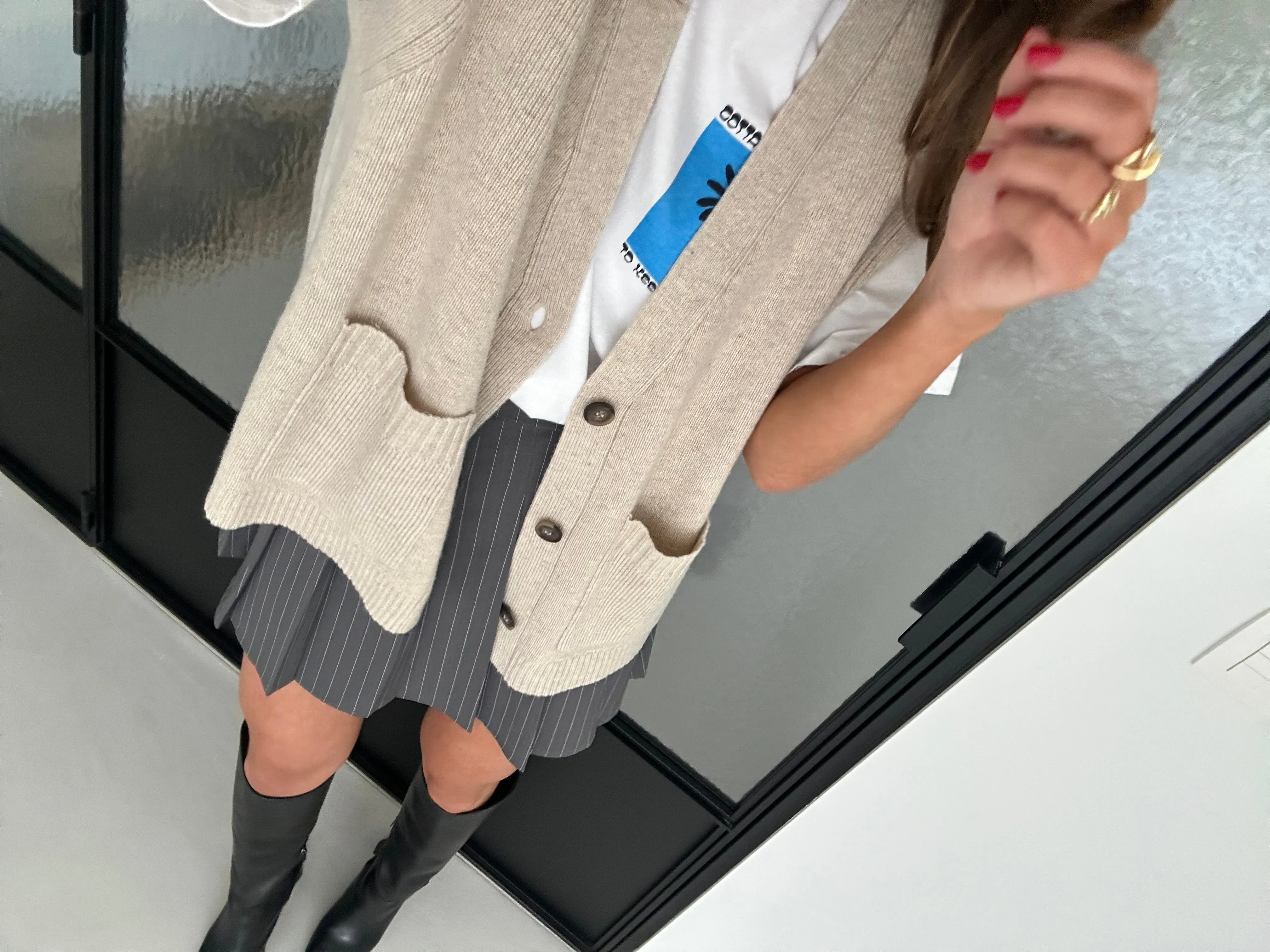 Kiki skirt grey