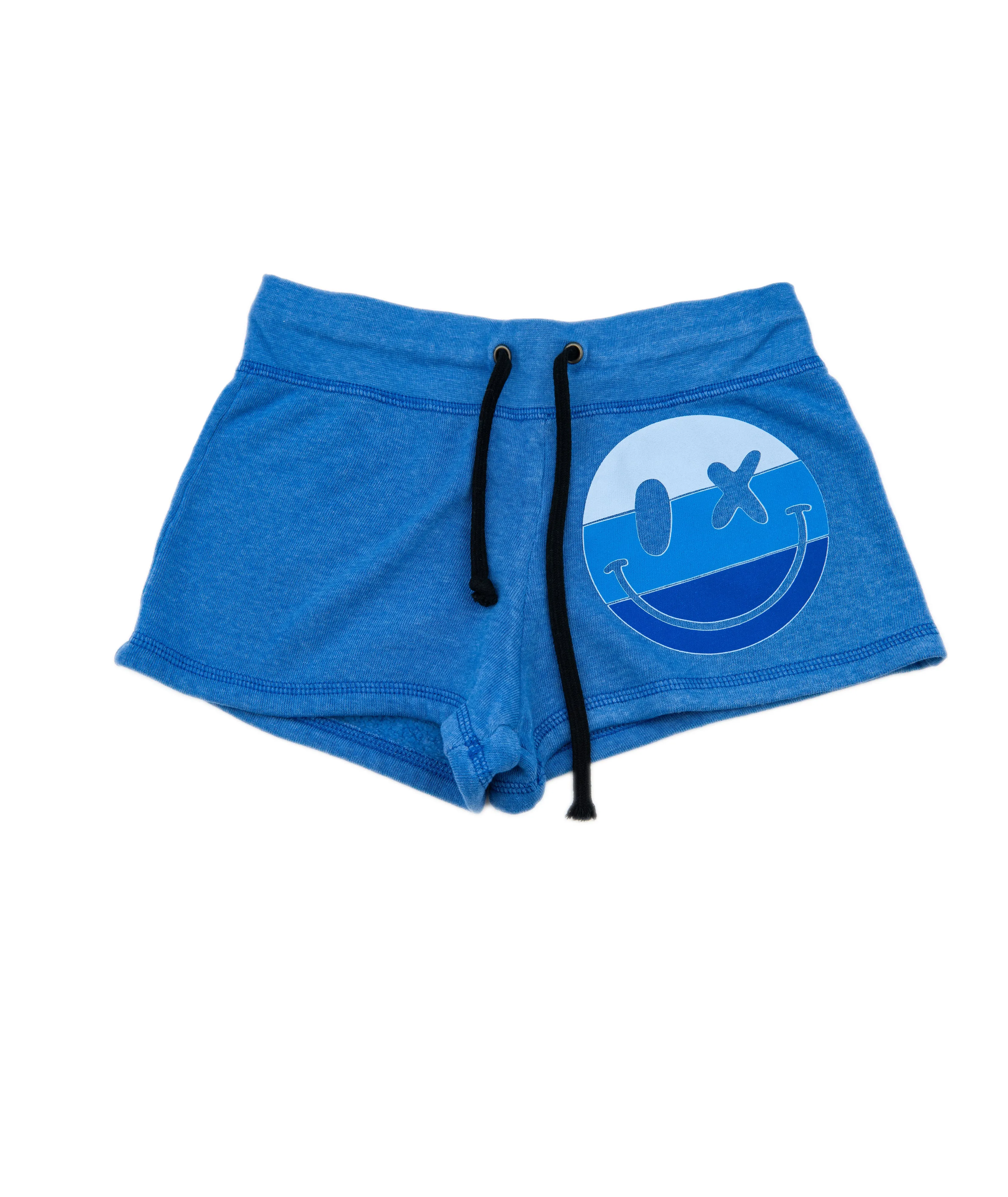 Love Junkie Girls Camp Shorts Blue