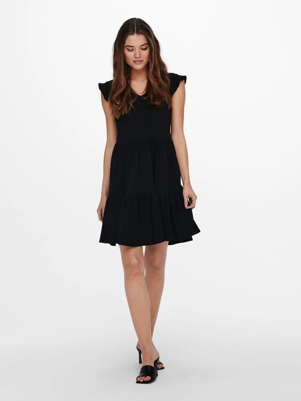 May Cap Cotton Frill Dress