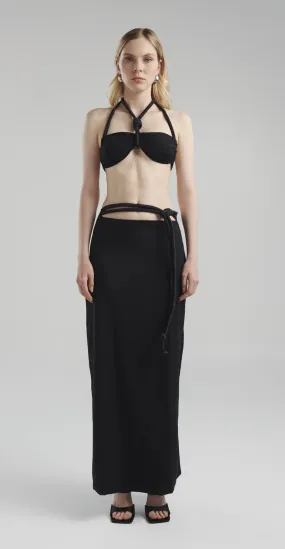 Maygel Coronel - Sinara Maxi Skirt - Black