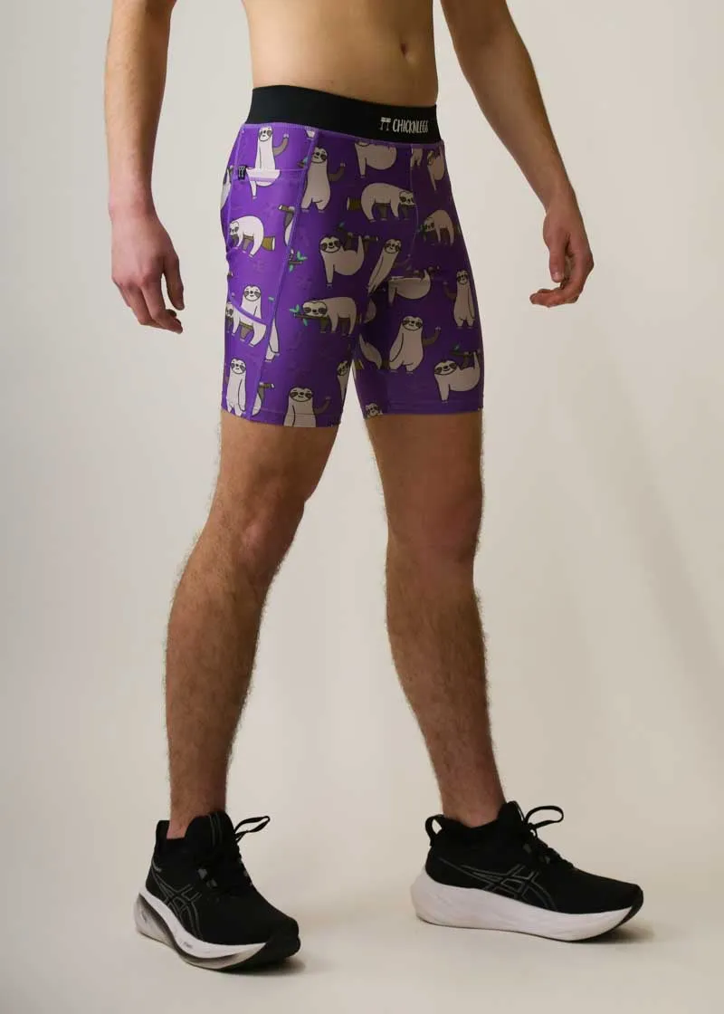 Men's Sloths 8" Half Tights