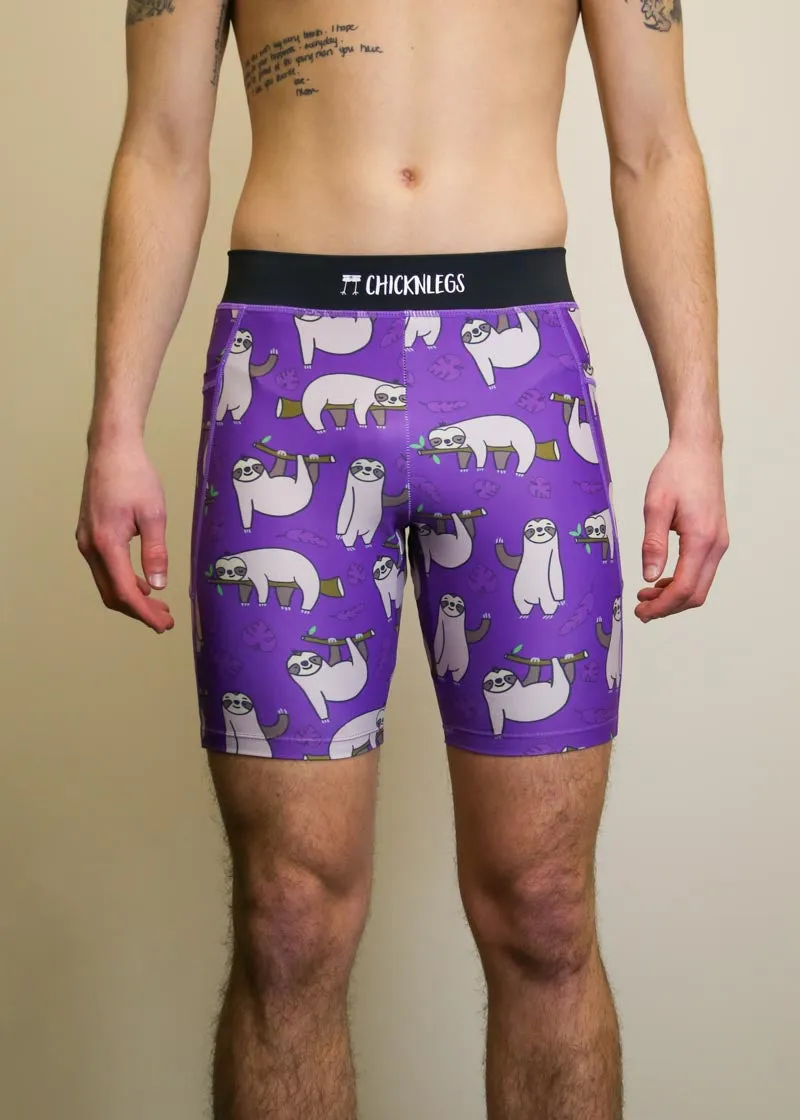 Men's Sloths 8" Half Tights