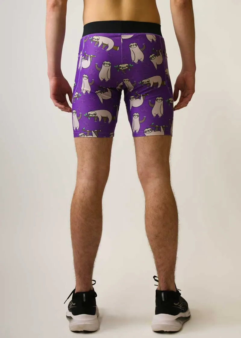 Men's Sloths 8" Half Tights