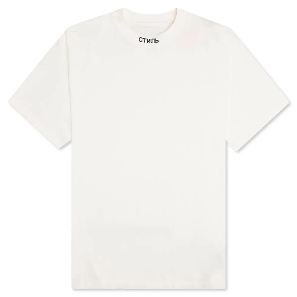 NF CTNMB S/S Tee - White/Black