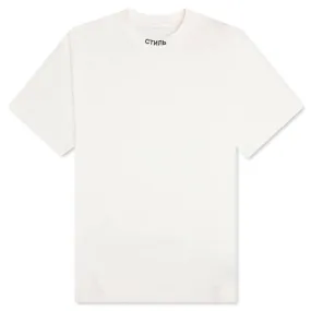 NF CTNMB S/S Tee - White/Black