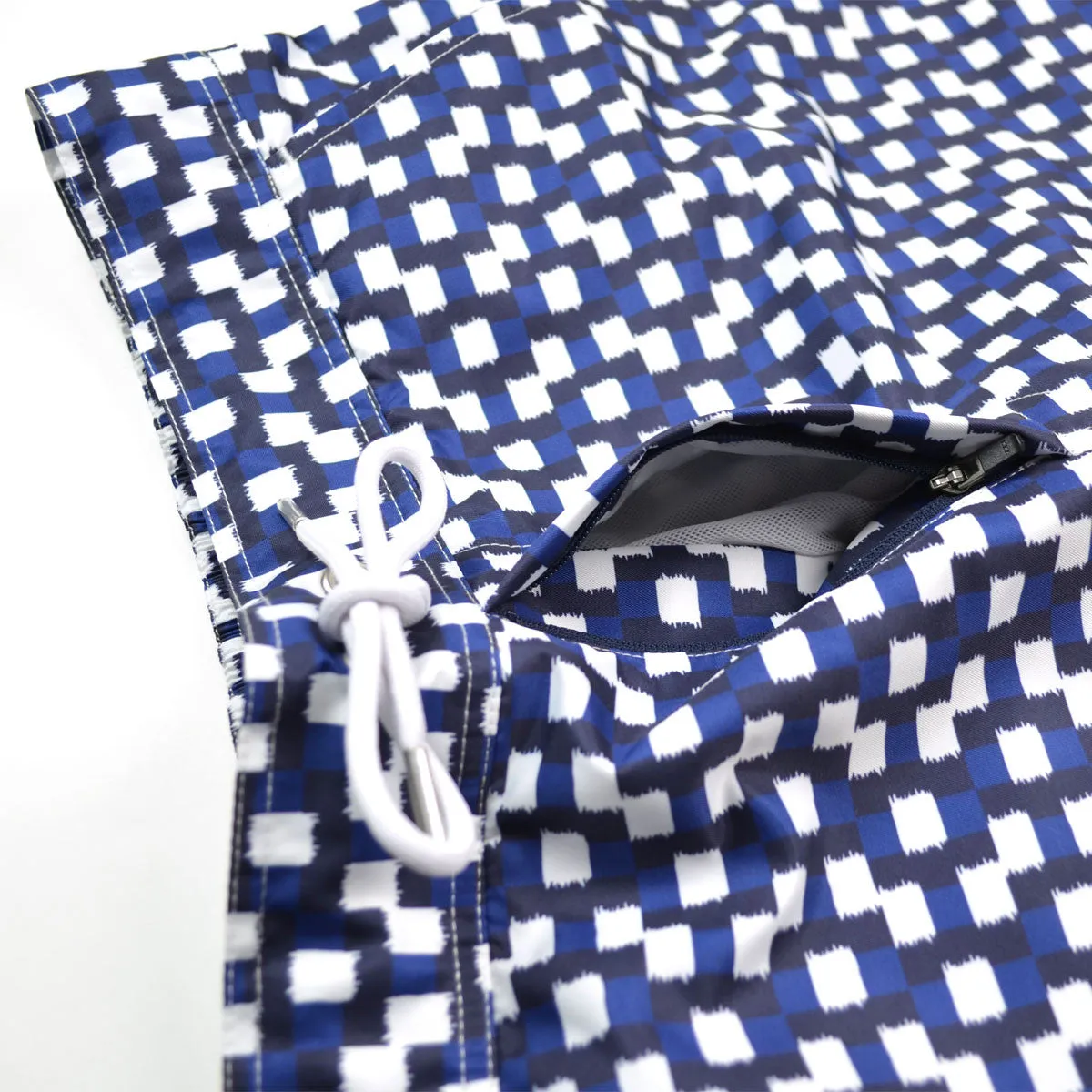 Norse Projects - Hauge Swimmer Printed Swimwear - Graphic Check