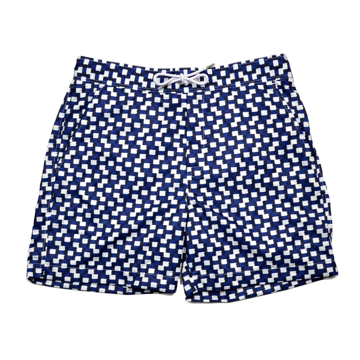 Norse Projects - Hauge Swimmer Printed Swimwear - Graphic Check