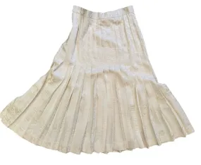 Oscar de la Renta Silk Skirt