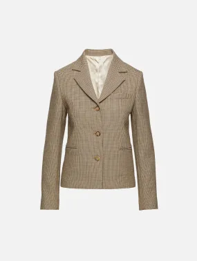 Petite Houndstooth Jacket