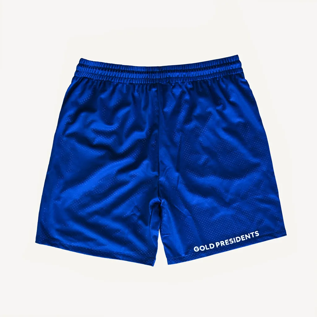 Pres Mesh Shorts Royal Blue