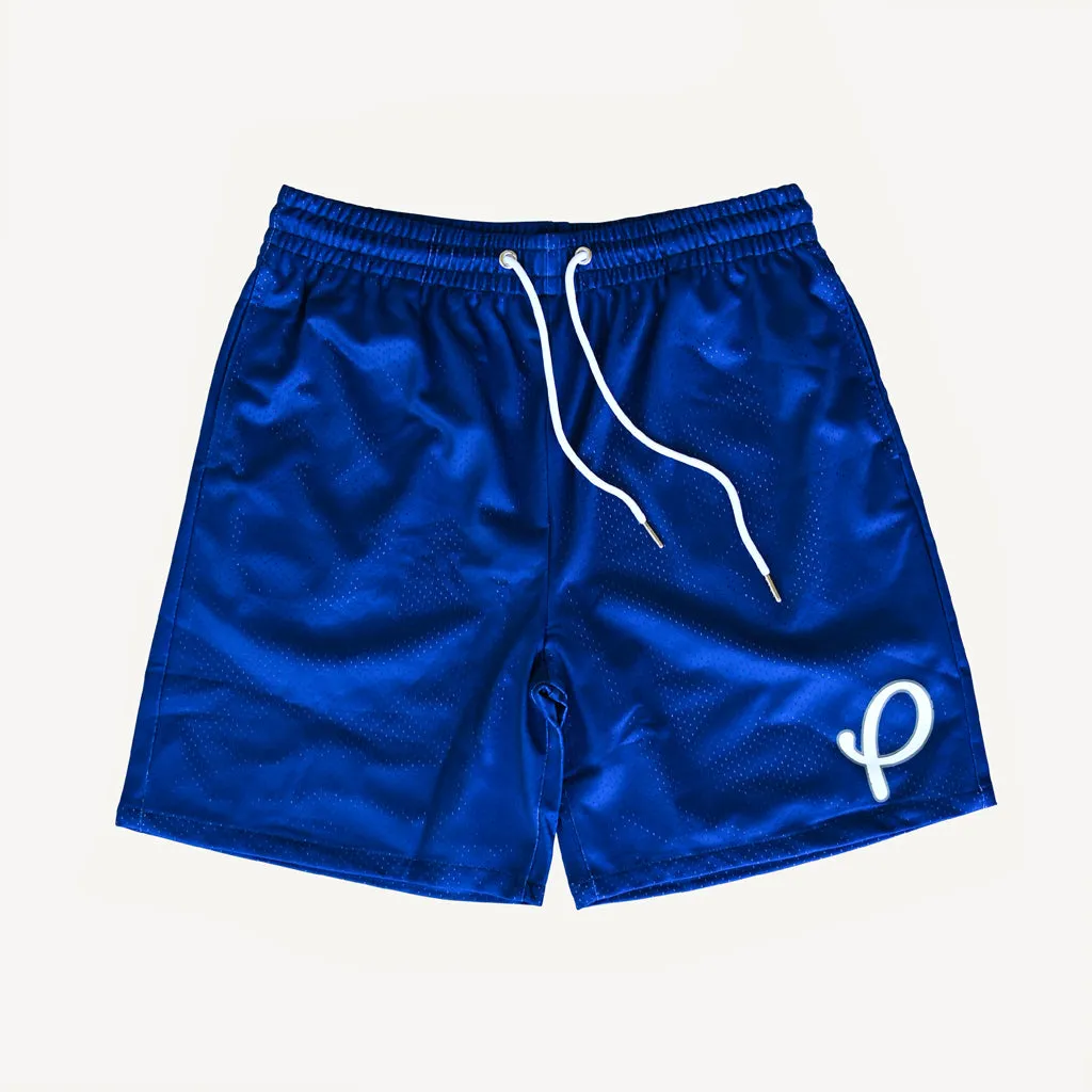 Pres Mesh Shorts Royal Blue