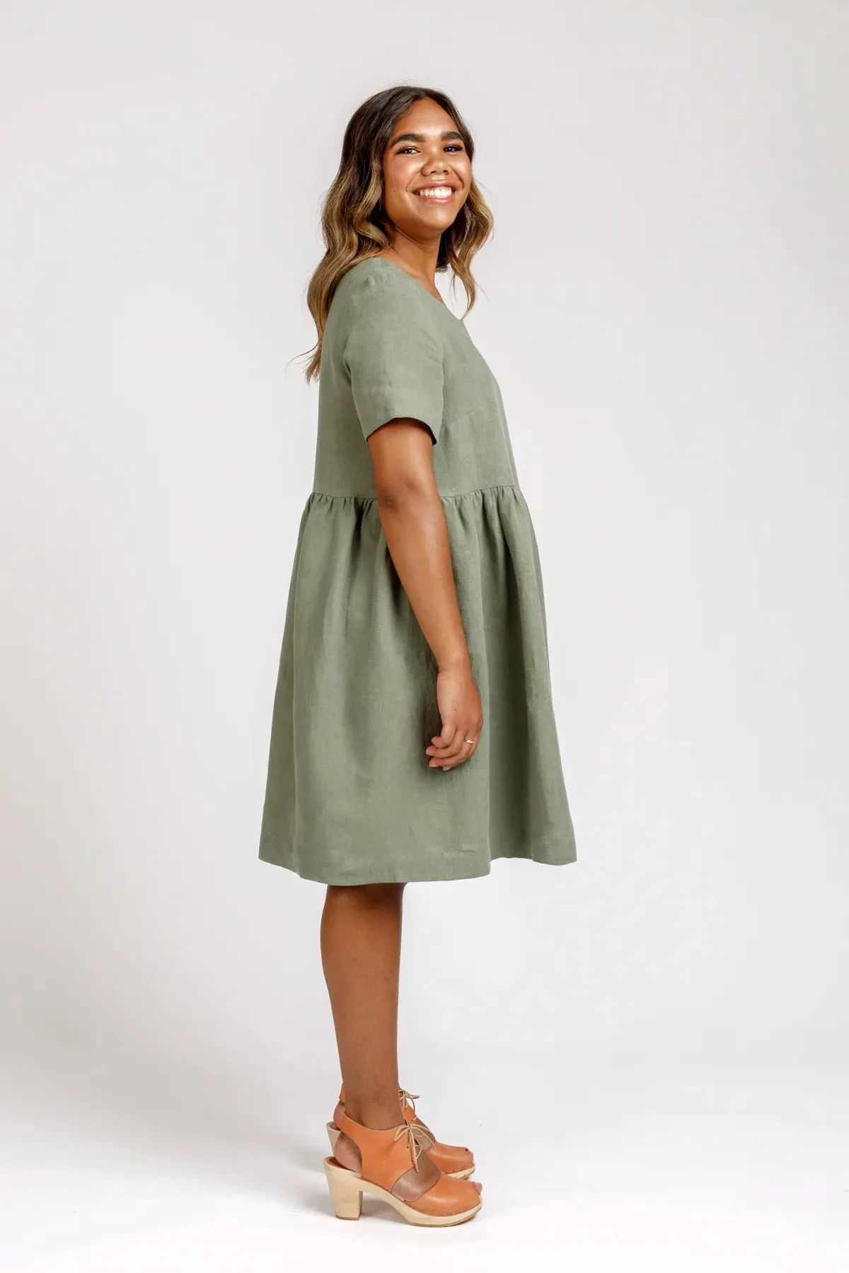 Protea Capsule Wardrobe Sewing Pattern by Megan Nielsen | Blouse, Dress, and Skirt