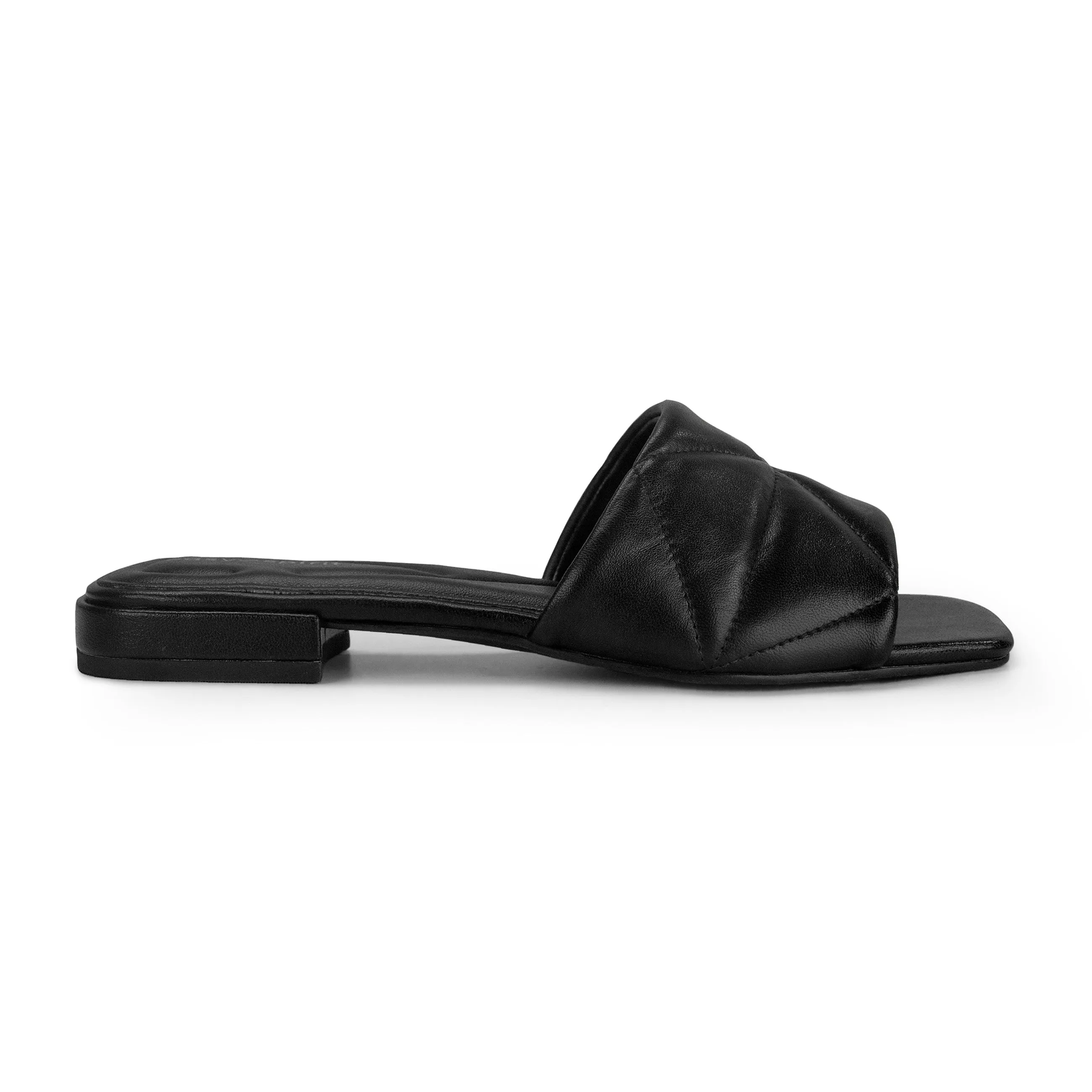 Quincie Flat Slide Sandals