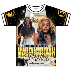 "Maur'Keriyah" Custom Designed Graduation 3D shirt