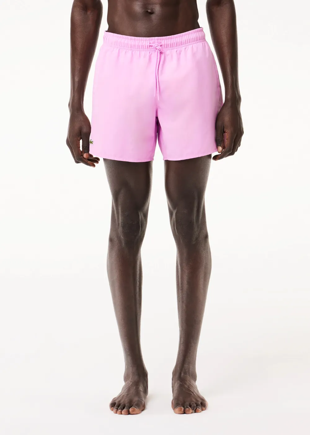 Short de bain Lacoste rose