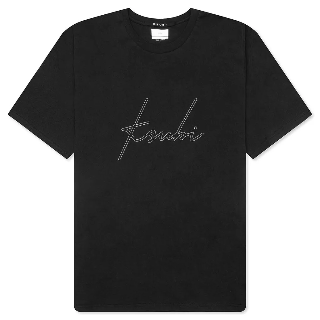 Skripture Kash S/S Tee - Jet Black