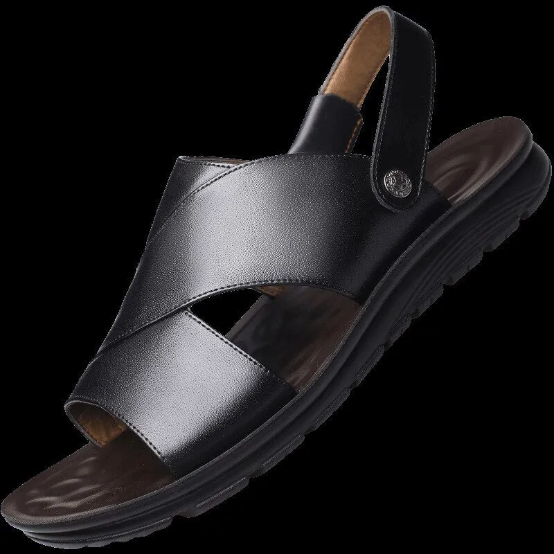 Spring Comfy Leather Sandal