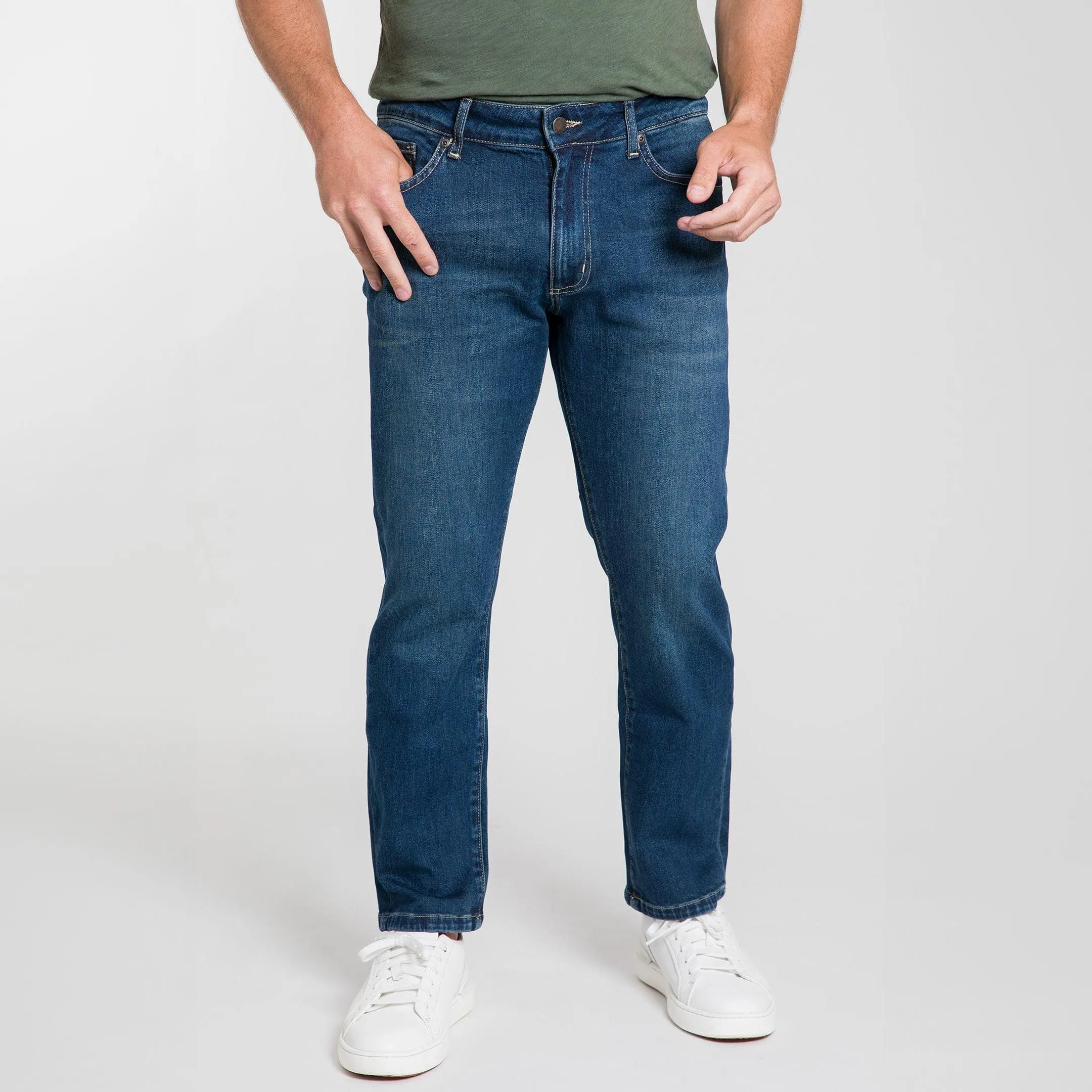 Straight Fit Original Wash Midtown Jeans