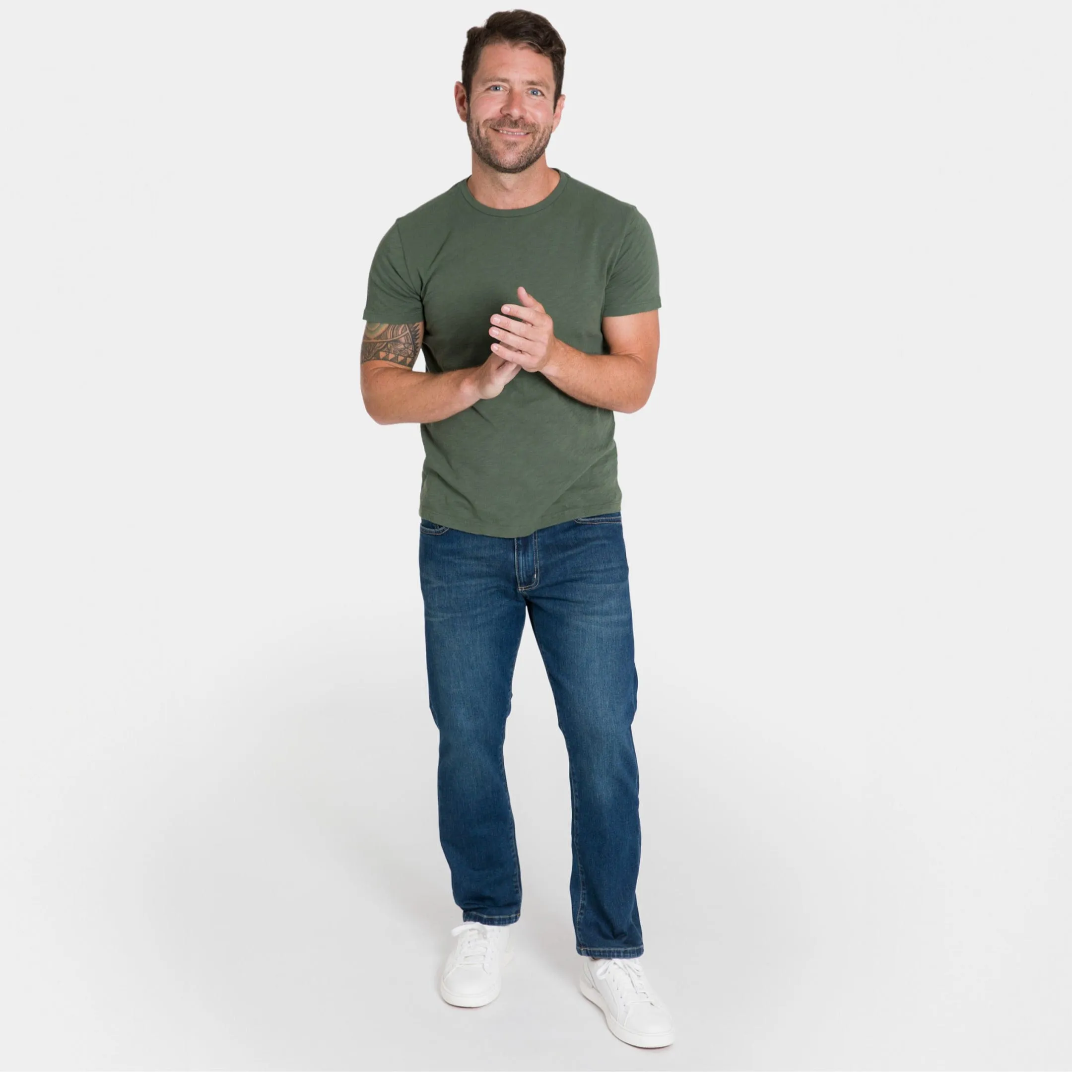 Straight Fit Original Wash Midtown Jeans