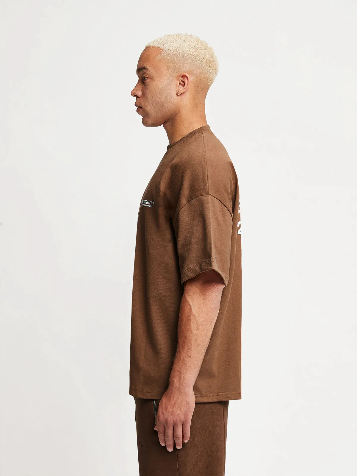 T-SHIRT CREATIVE DEPT - BROWN