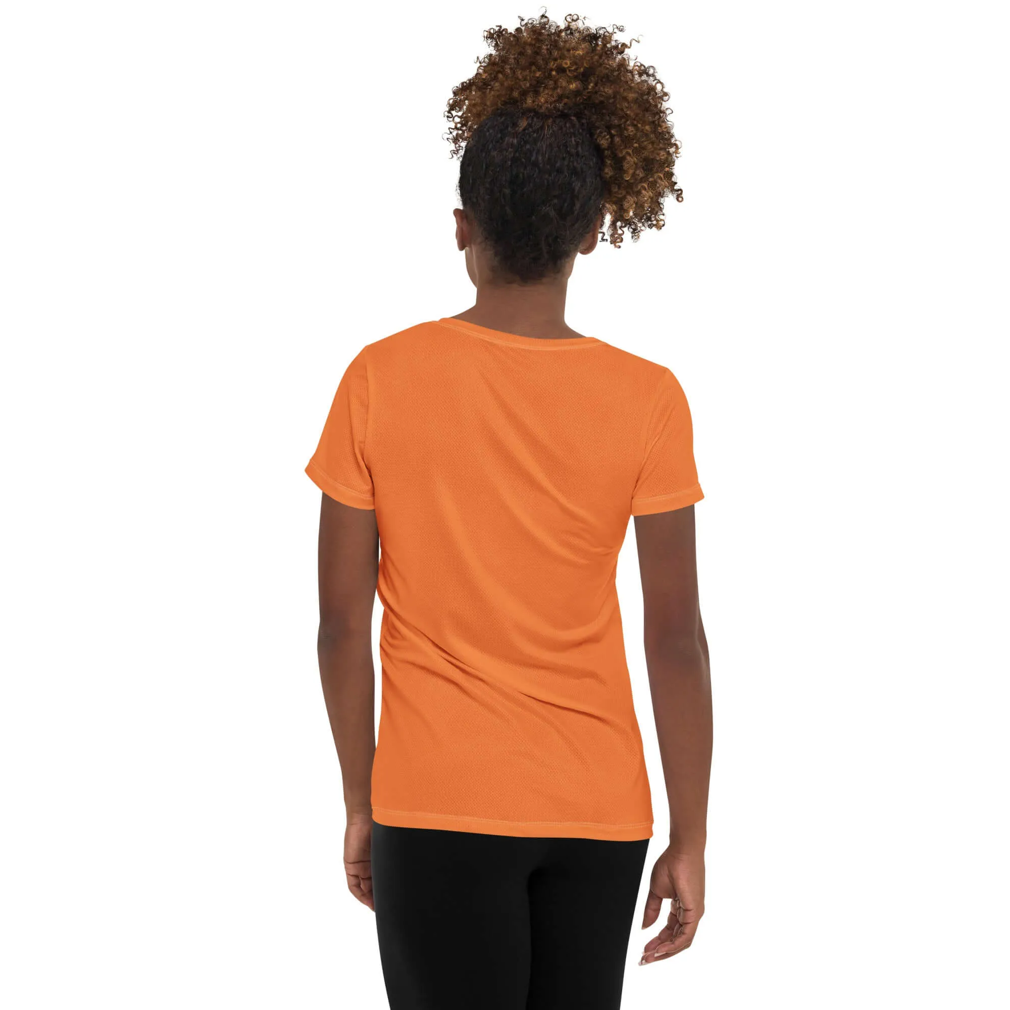 TOV Damen Sport T-Shirt VIBES (Orange)